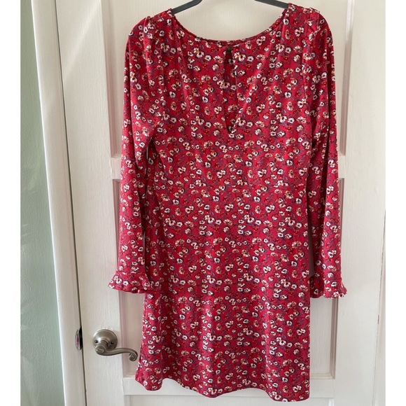 Free People Long Sleeve Floral Dress - Picture 7 of 7